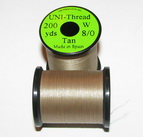 ��������� ���� UNI THREAD 8/0 tan  200 yds